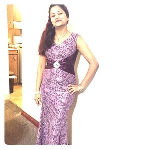 Eureka mauve Fishcut dress size 6